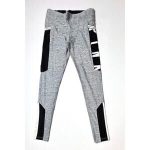 Pink Victoria's Secret Ultimate Lounging Casual Gym Black White Legging sz Small